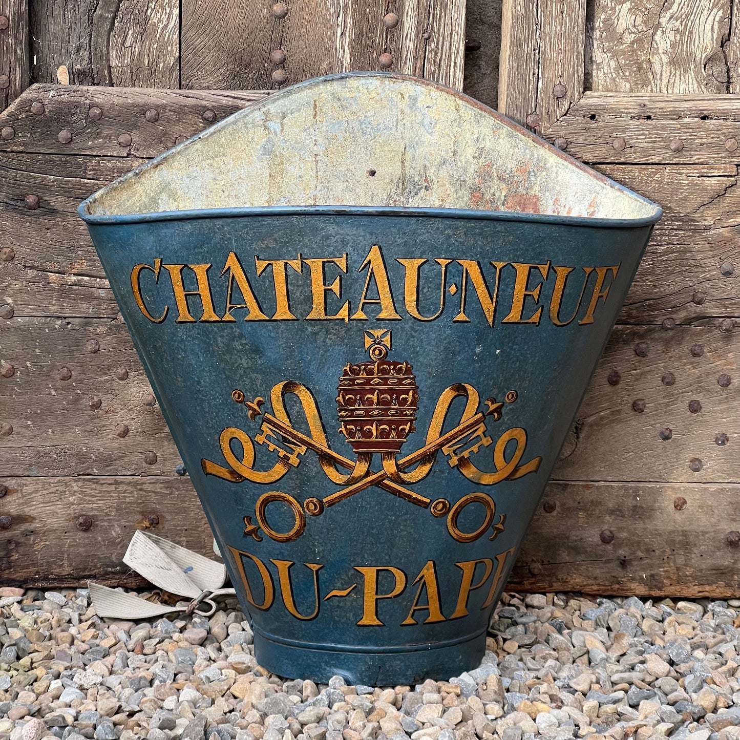 Antique/Vintage French Grape Hod or ‘Hotte’ c.1900