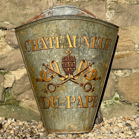 Oversized Antique/Vintage French Grape Hod or ‘Hotte’ c.1900