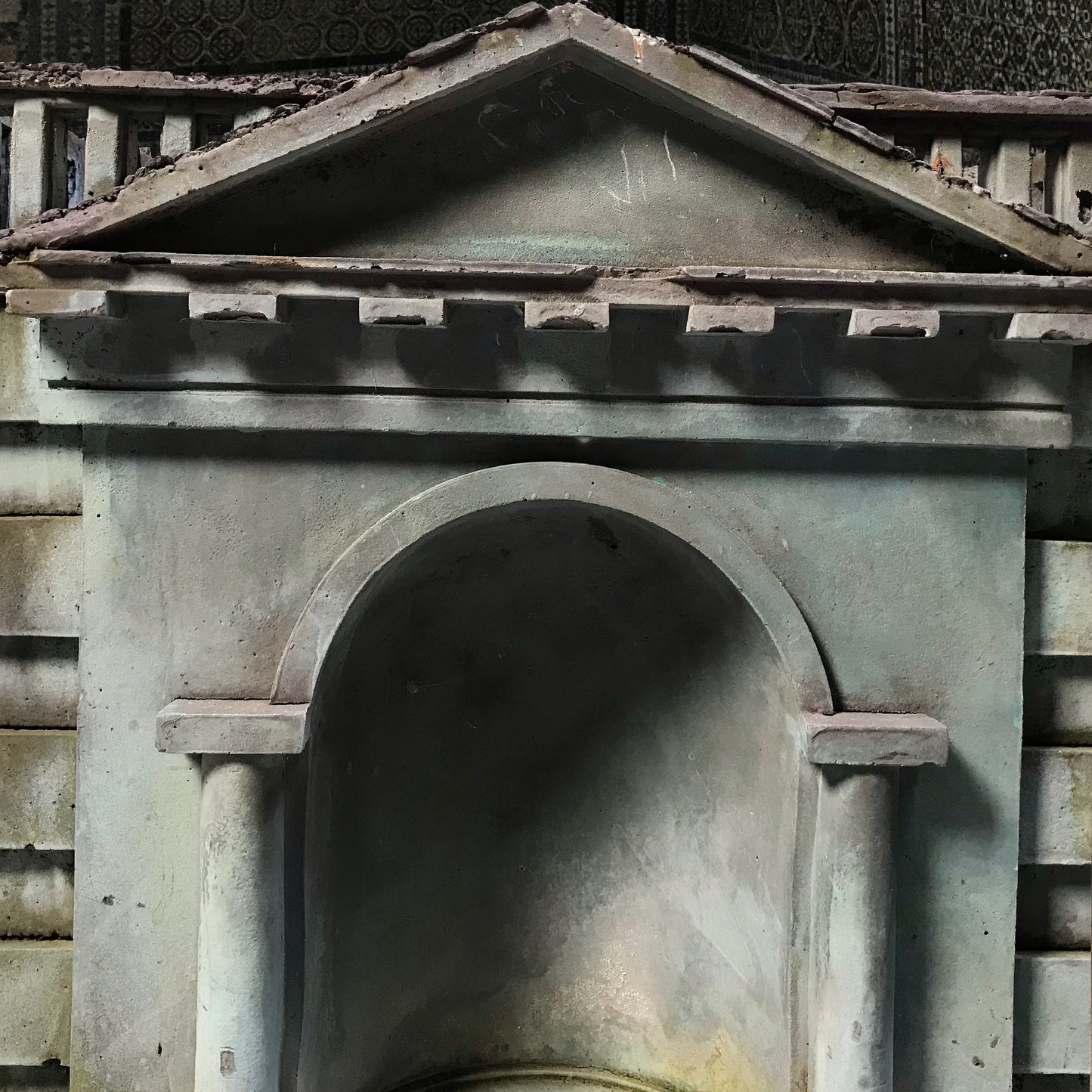 Architects’ Model of a Palladian Temple Early-Mid 20th Century