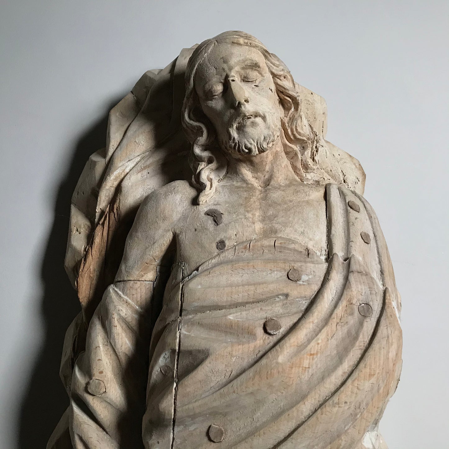 Carved depiction of Christ Supine on Marble Slab c.1740