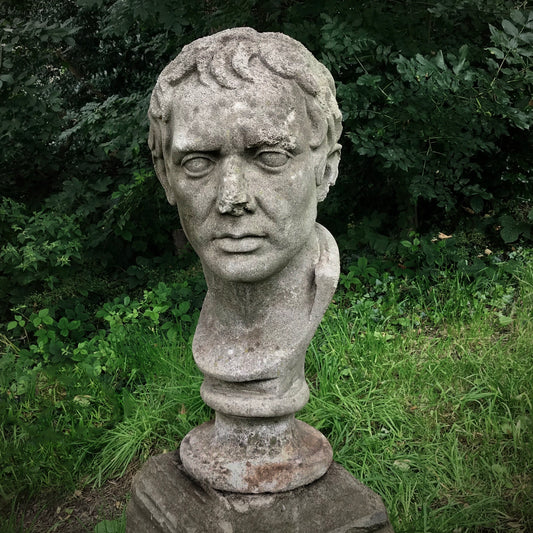 Huge Bust of Emperor Augustus Caesar