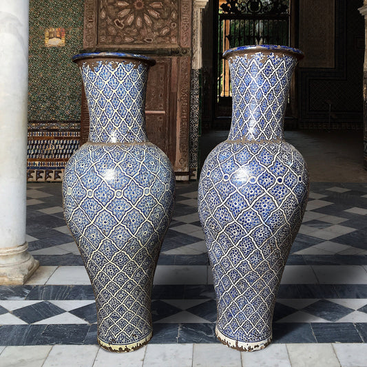 Pair of Huge Moroccan Vessels/Jars