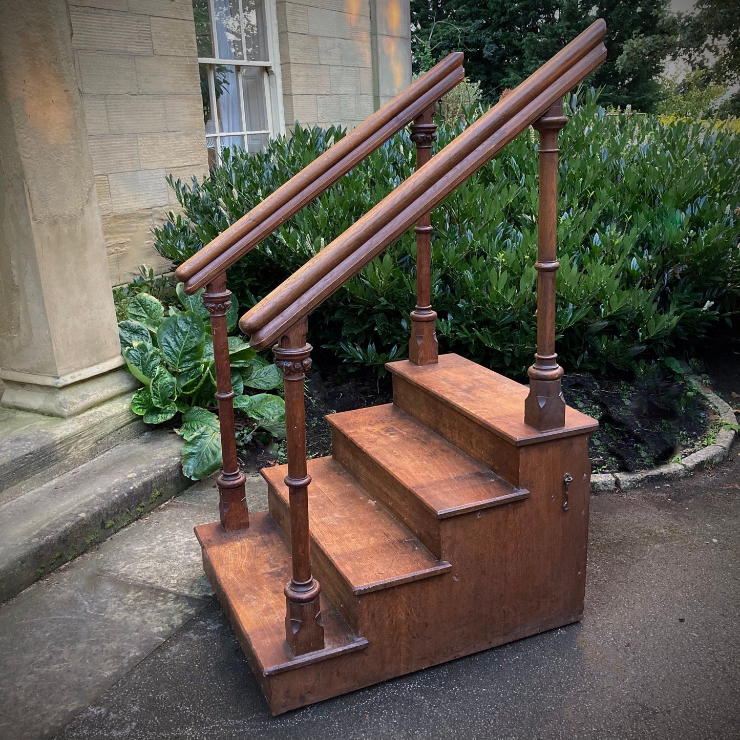 Arts & Crafts Library Steps c.1890