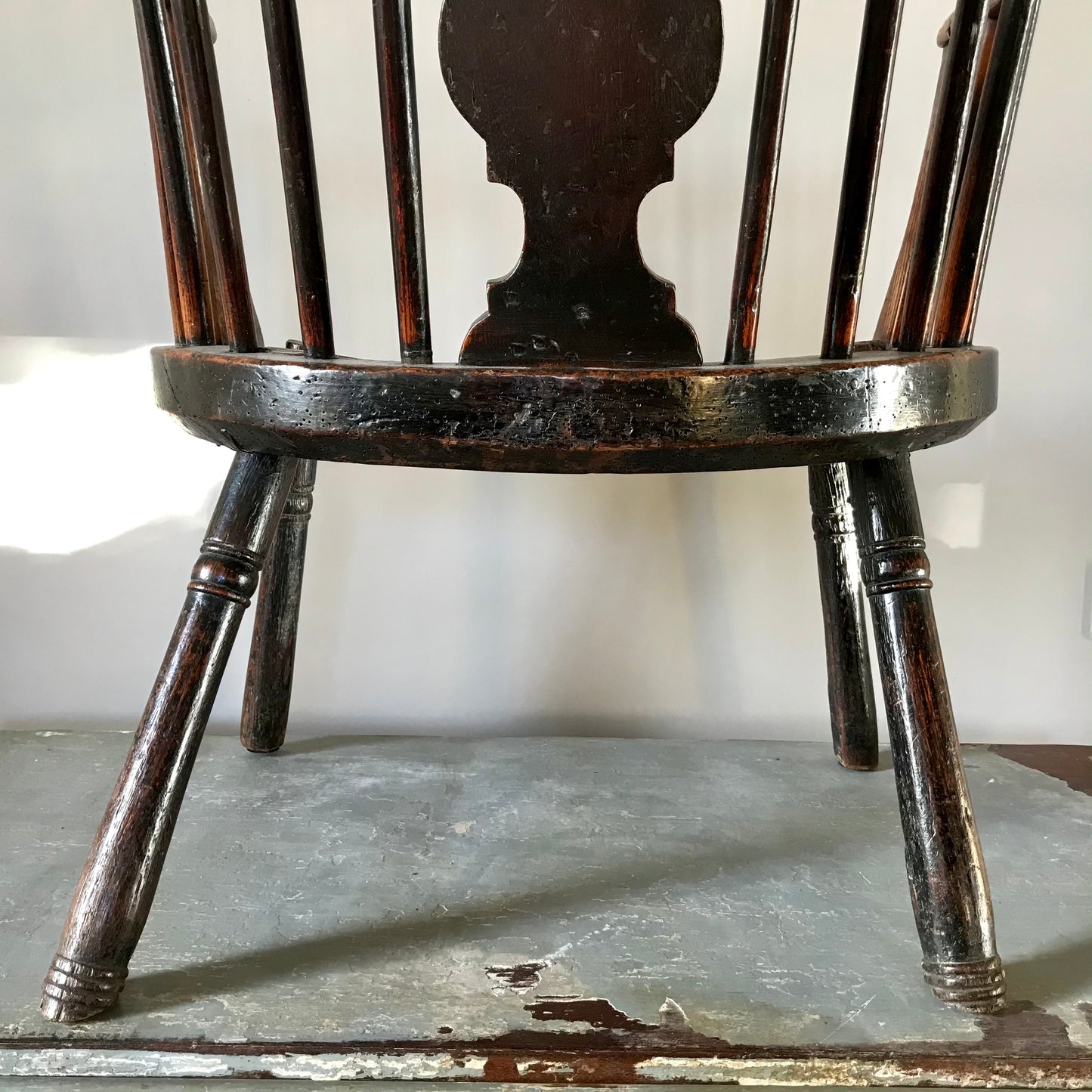 Rare Welsh Comb Back Windsor Armchair c.1780