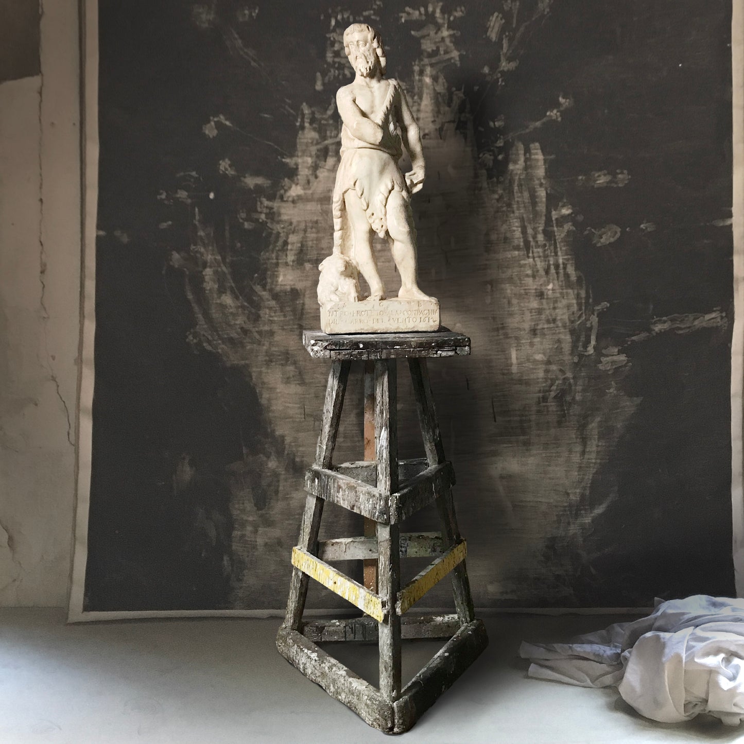 Parisian Atelier Gilbert Clementi Sculptors Stand c.1960