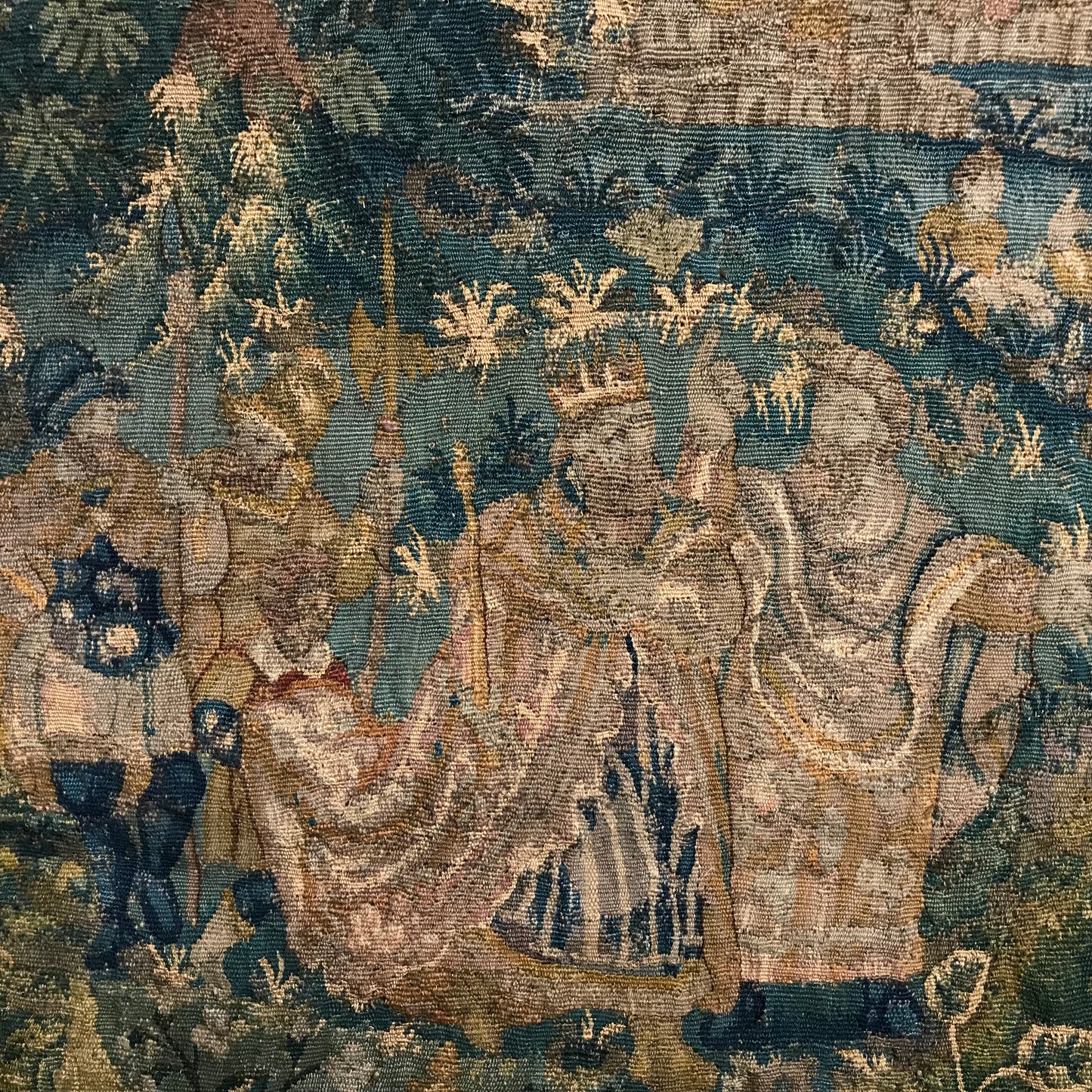 The Royal Garden Gathering Tapestry c.1620