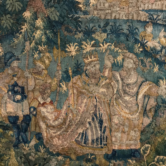 The Royal Garden Gathering Tapestry c.1620