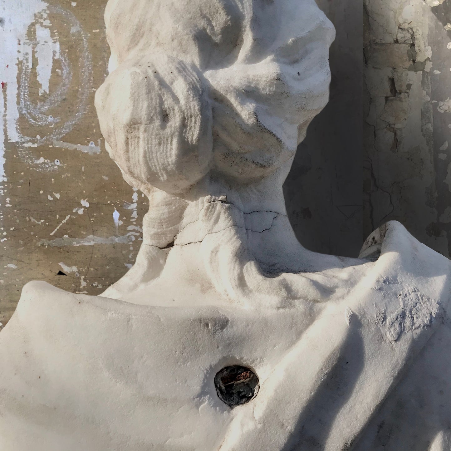 17th Century Italian Marble Busts of Pan and Syrinx