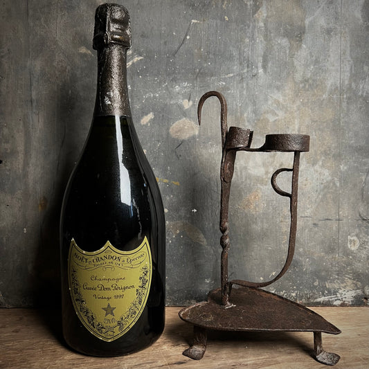 Alpine Splint Rushlight Candleholder c.1720-1750