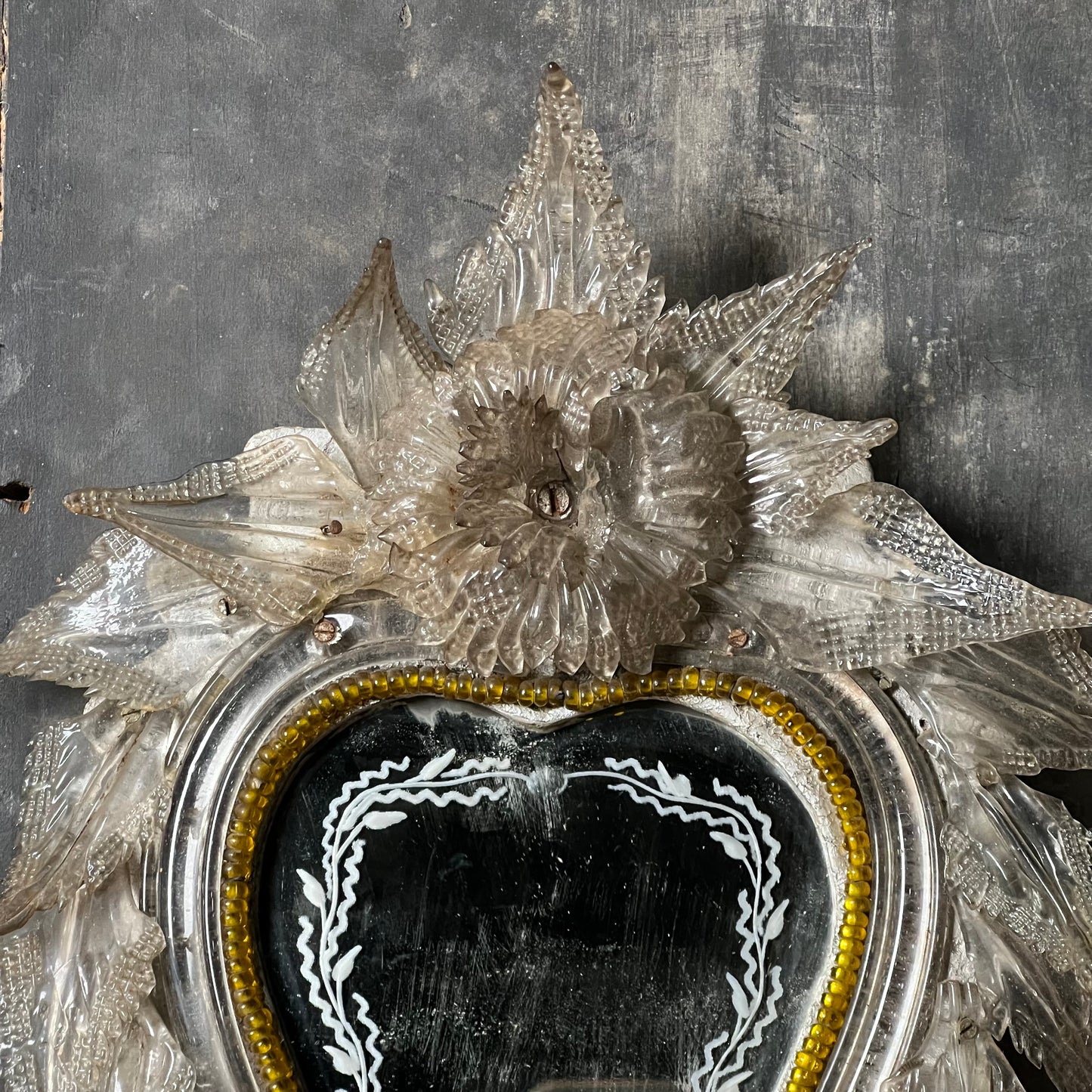 A Pair of Petite Venetian Murano Mirrors c.1890