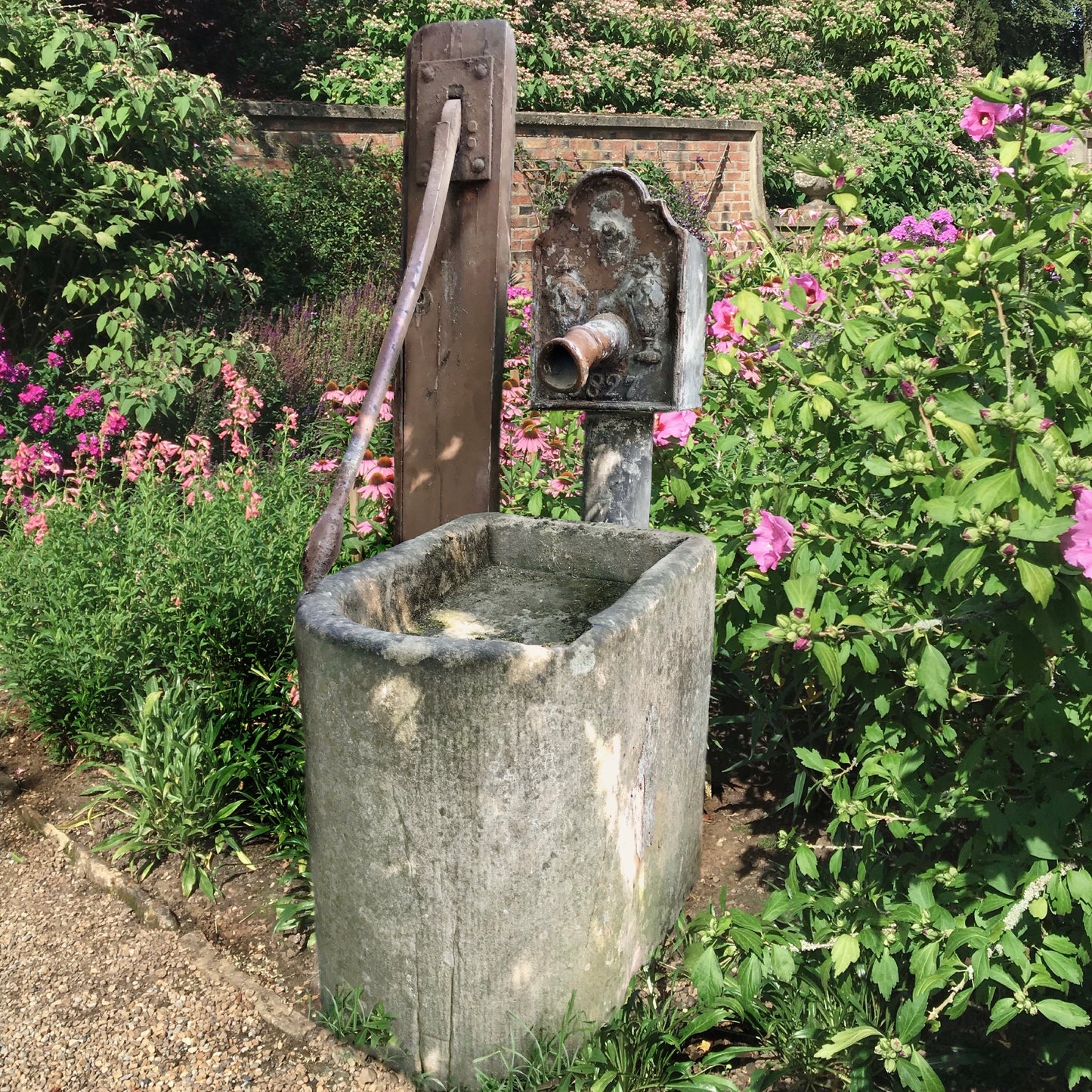 Lacemakers’ Georgian Lead Water Pump 1827