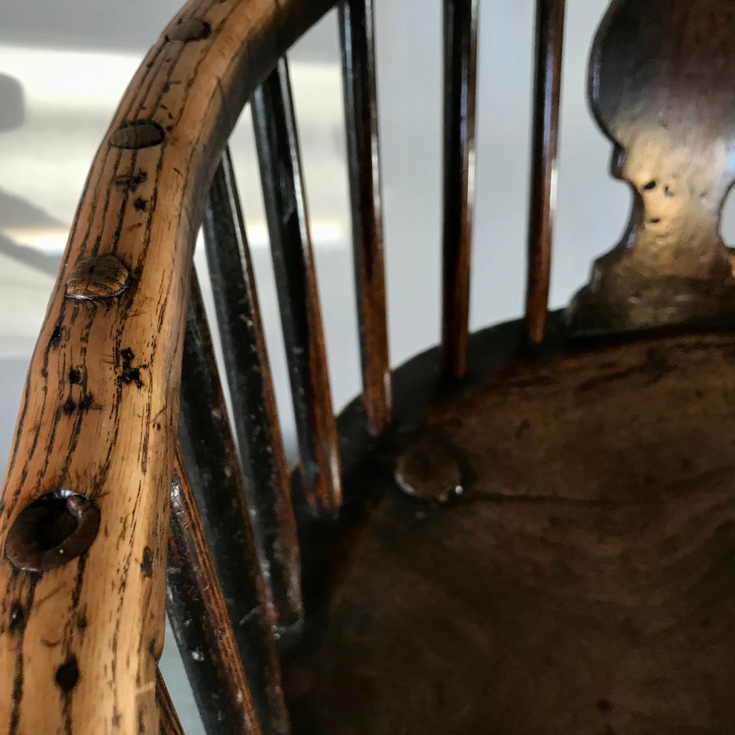 Rare Welsh Comb Back Windsor Armchair c.1780