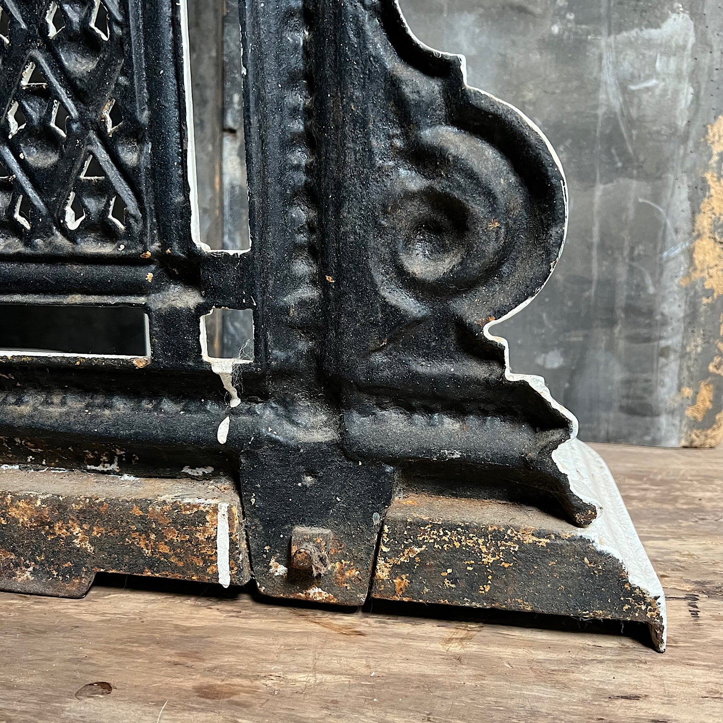 Large Scottish Country House Cast Iron Stick Stand c.1880