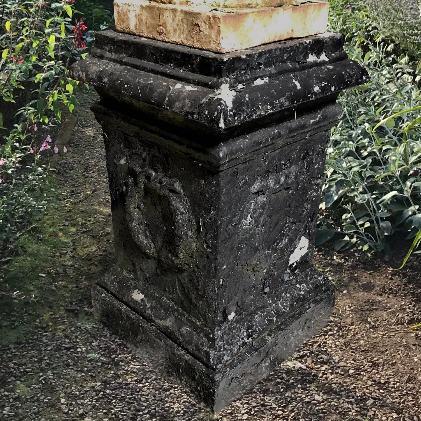 English Campana Cast Iron Urn by Andrew Handyside Co. c.1870