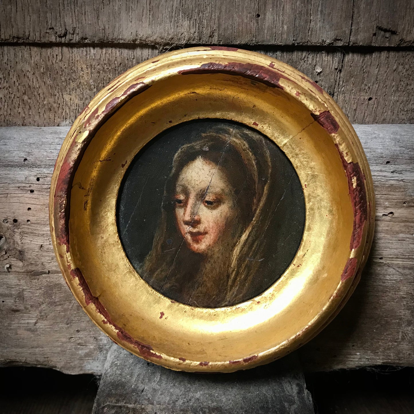 Miniature Painting of The Virgin Mary c.1790