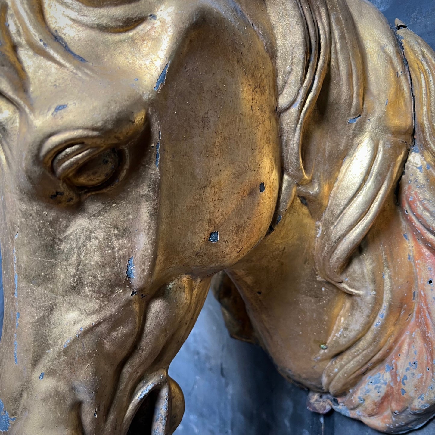 Zinc Horse Head Trade Sign c.1880