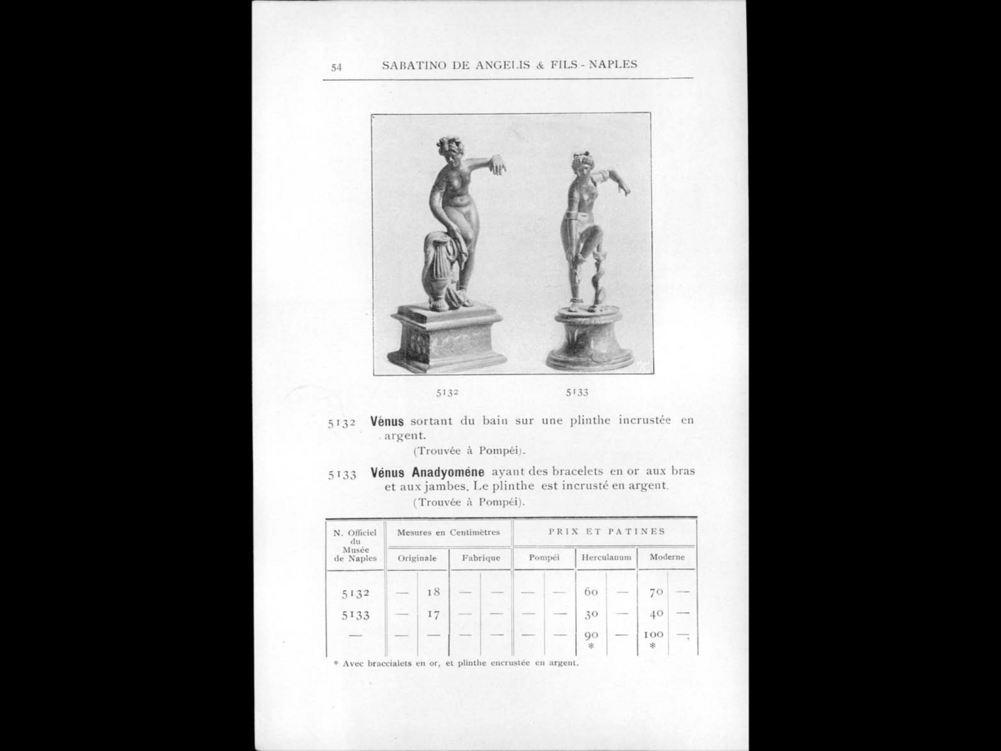 Venus Anadyomene Bronze by Sabatino de Angelis & Fils c.1900