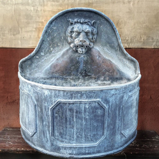 Lead Trough with Fountain C20th