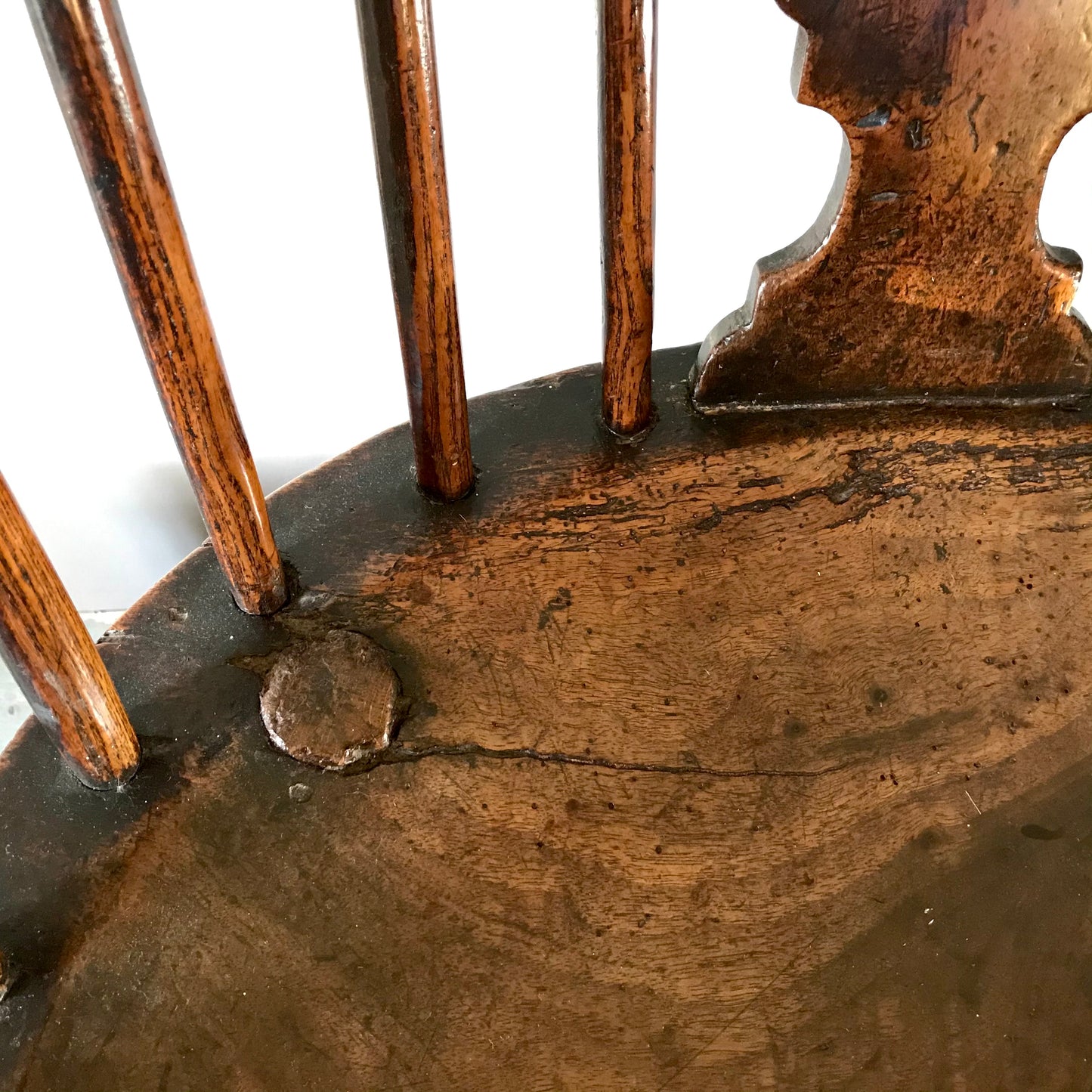 Rare Welsh Comb Back Windsor Armchair c.1780