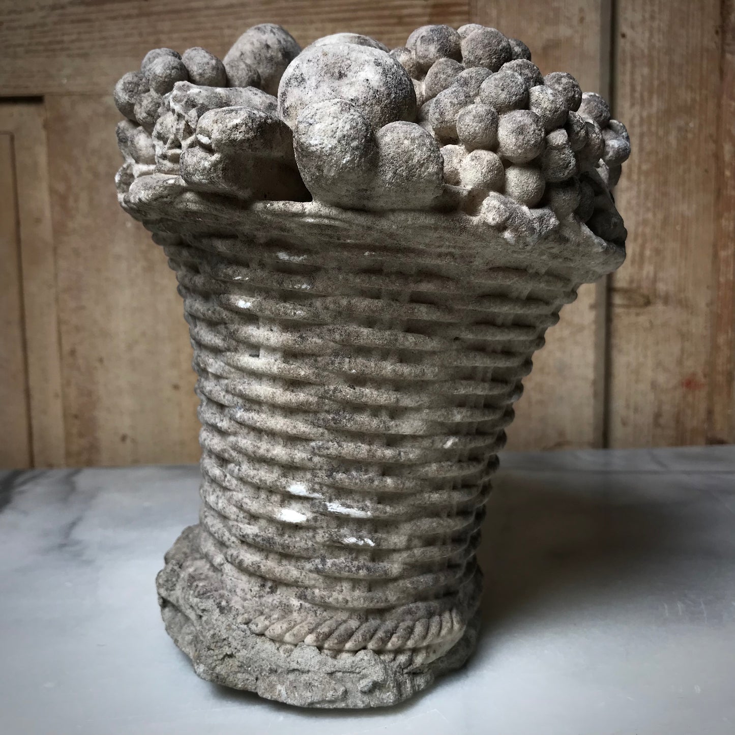 Marble Basket of Fruits c.1750