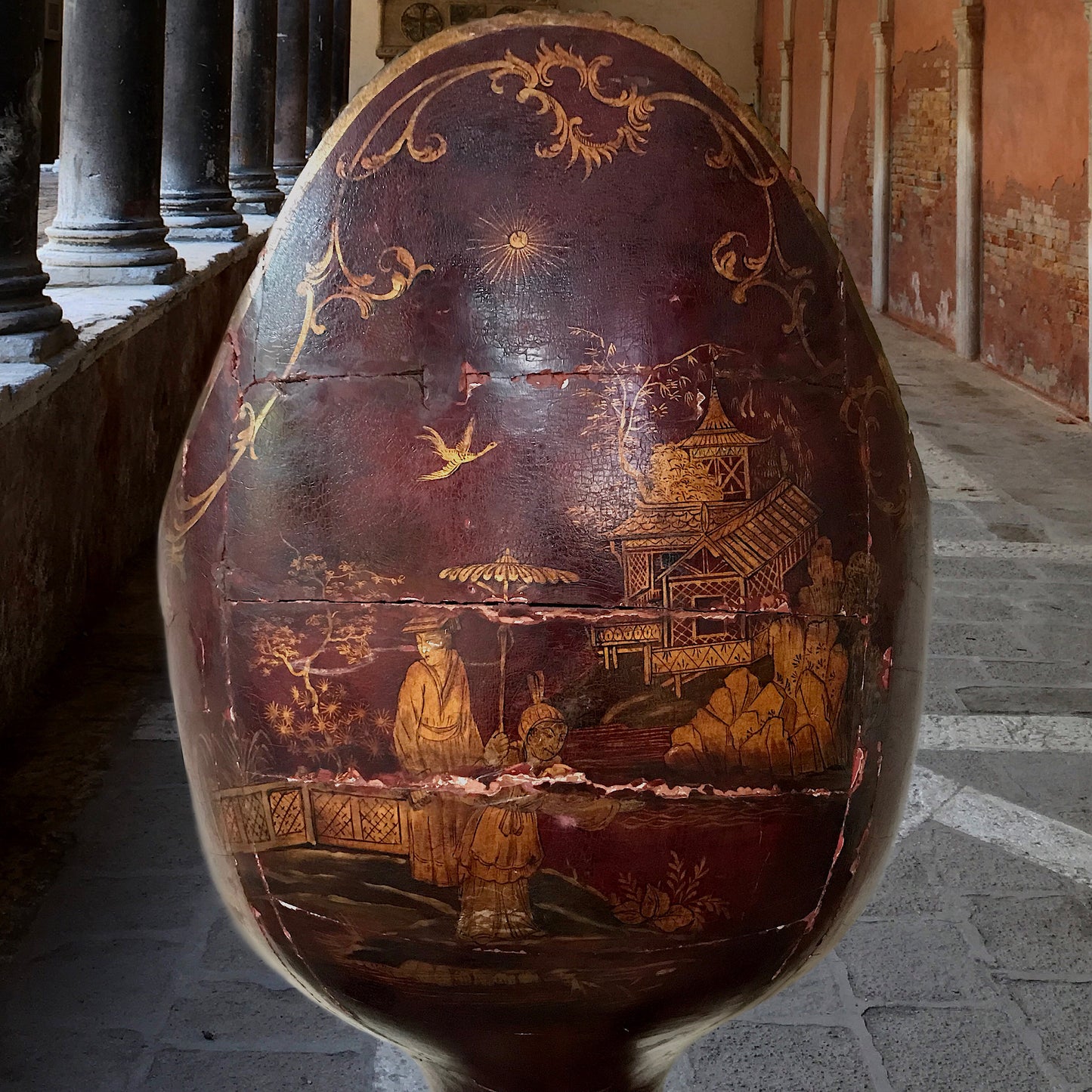 Rare Venetian Gondola Chair c.1740