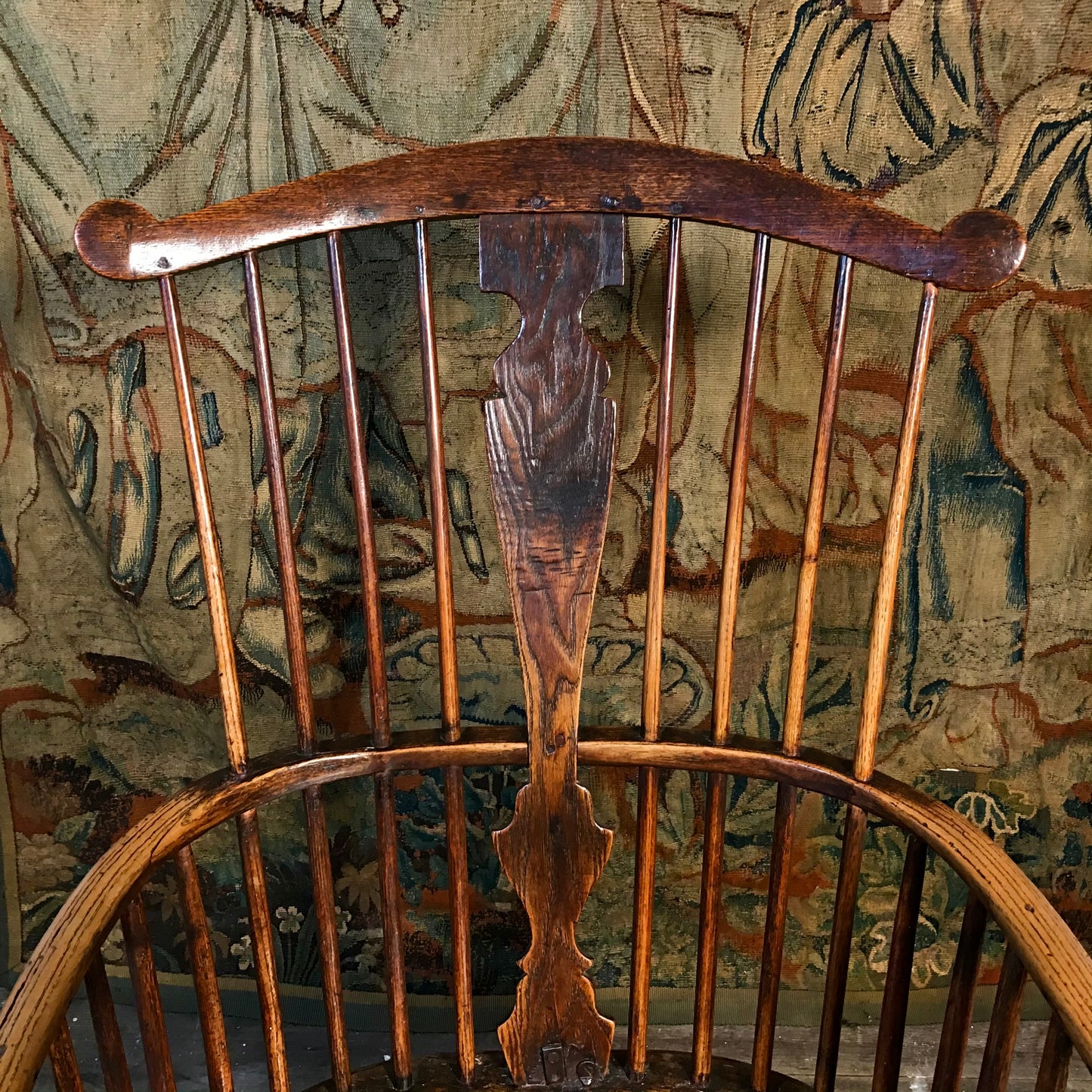 Early Georgian Ash & Elm Windsor Chair c.1760
