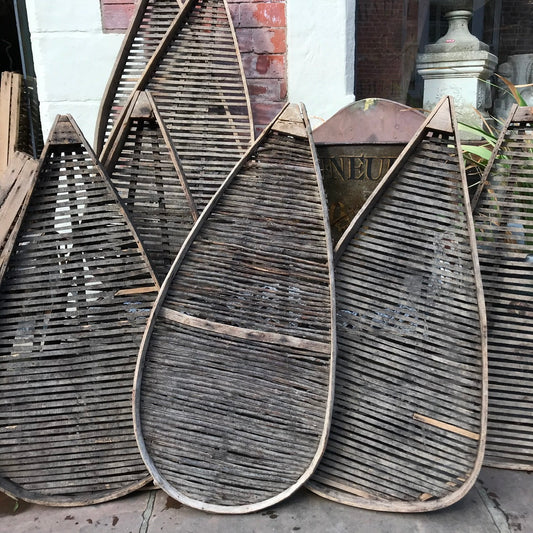 20th c. Geometric French Prune Drying Racks