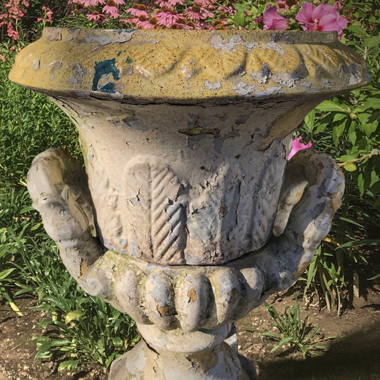 Italian Salt-Glazed Terracotta Urn c.1920