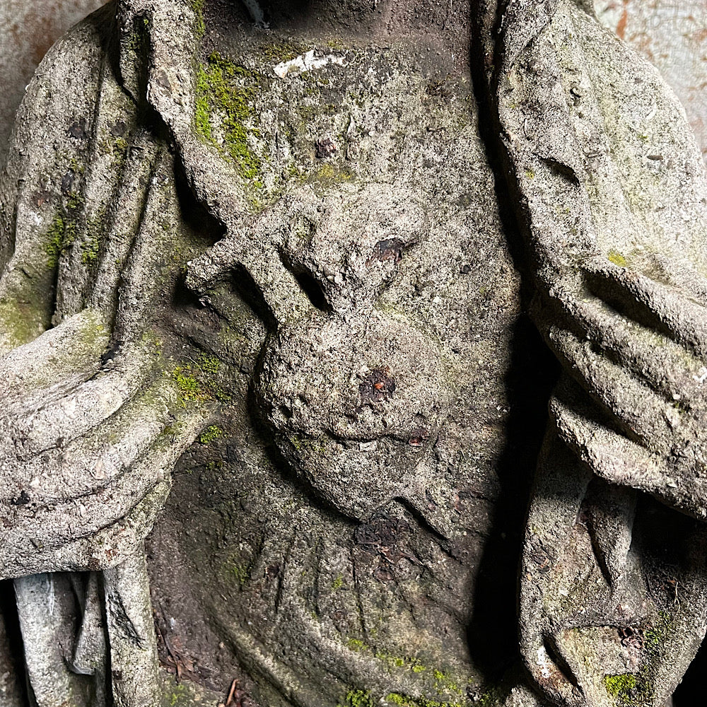 French Limestone Statue of the Madonna c.1780