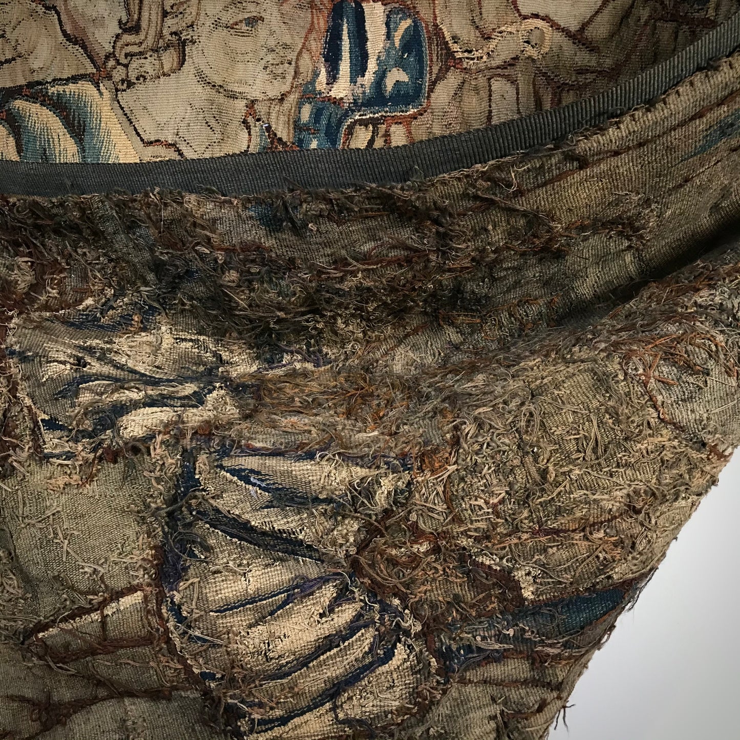 Allegorical Flemish Tapestry with Angels c.1650