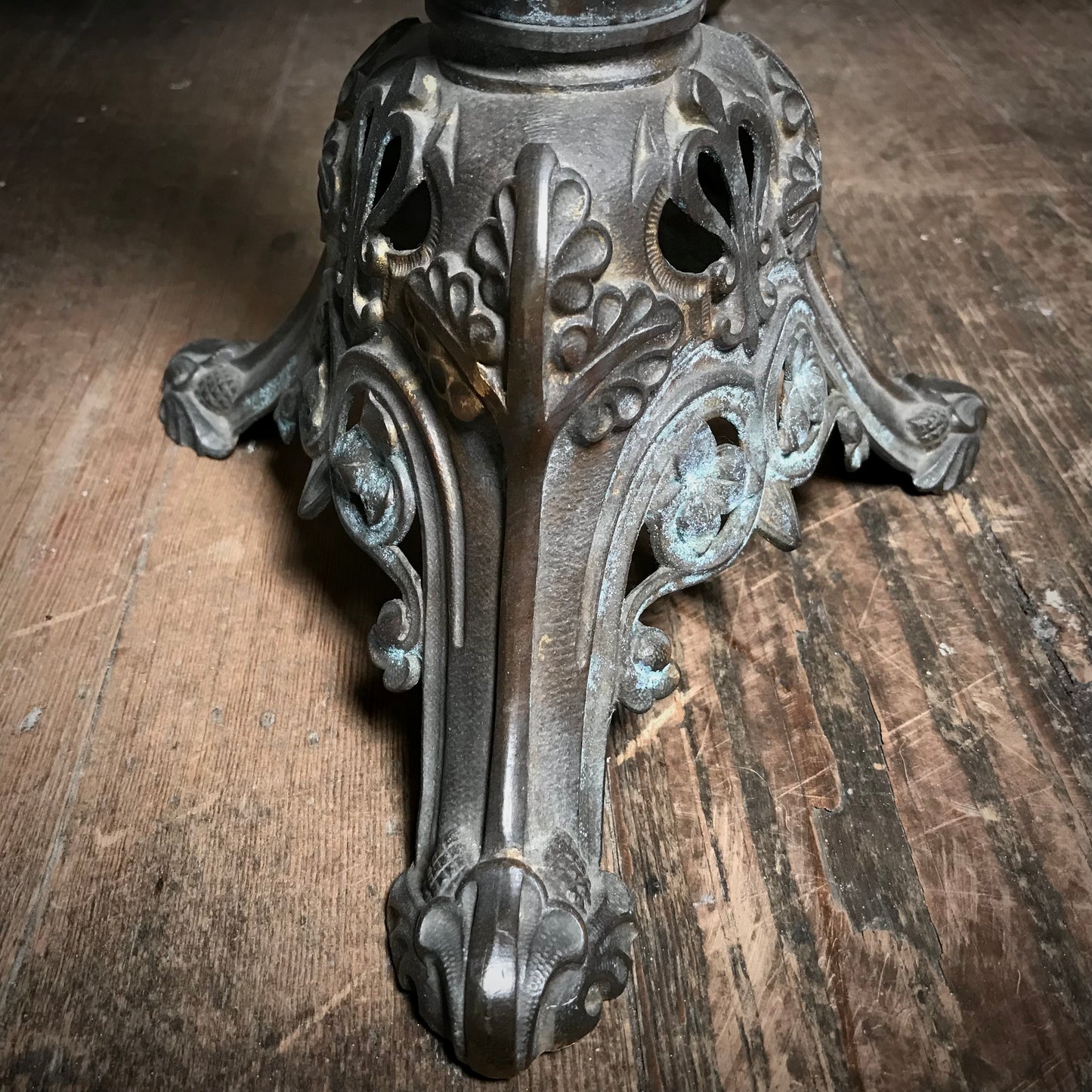 Pair of French Neo-Gothic Altar Candelabra c.1860