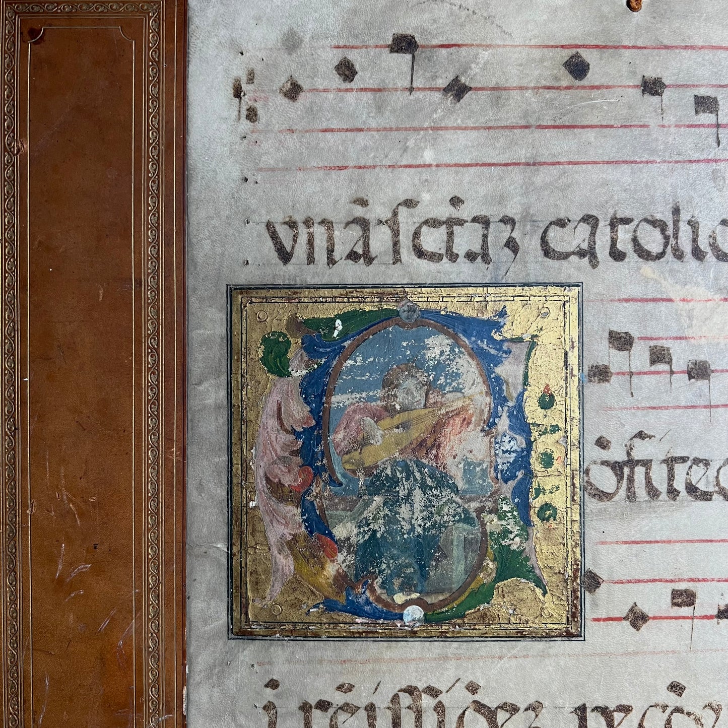 Rare Medieval Illuminated Manuscript c.1440