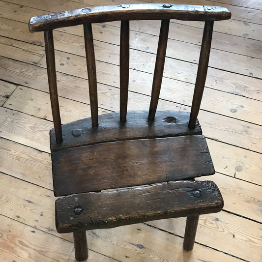 Naive Irish Hedge/Country Chair c.1820