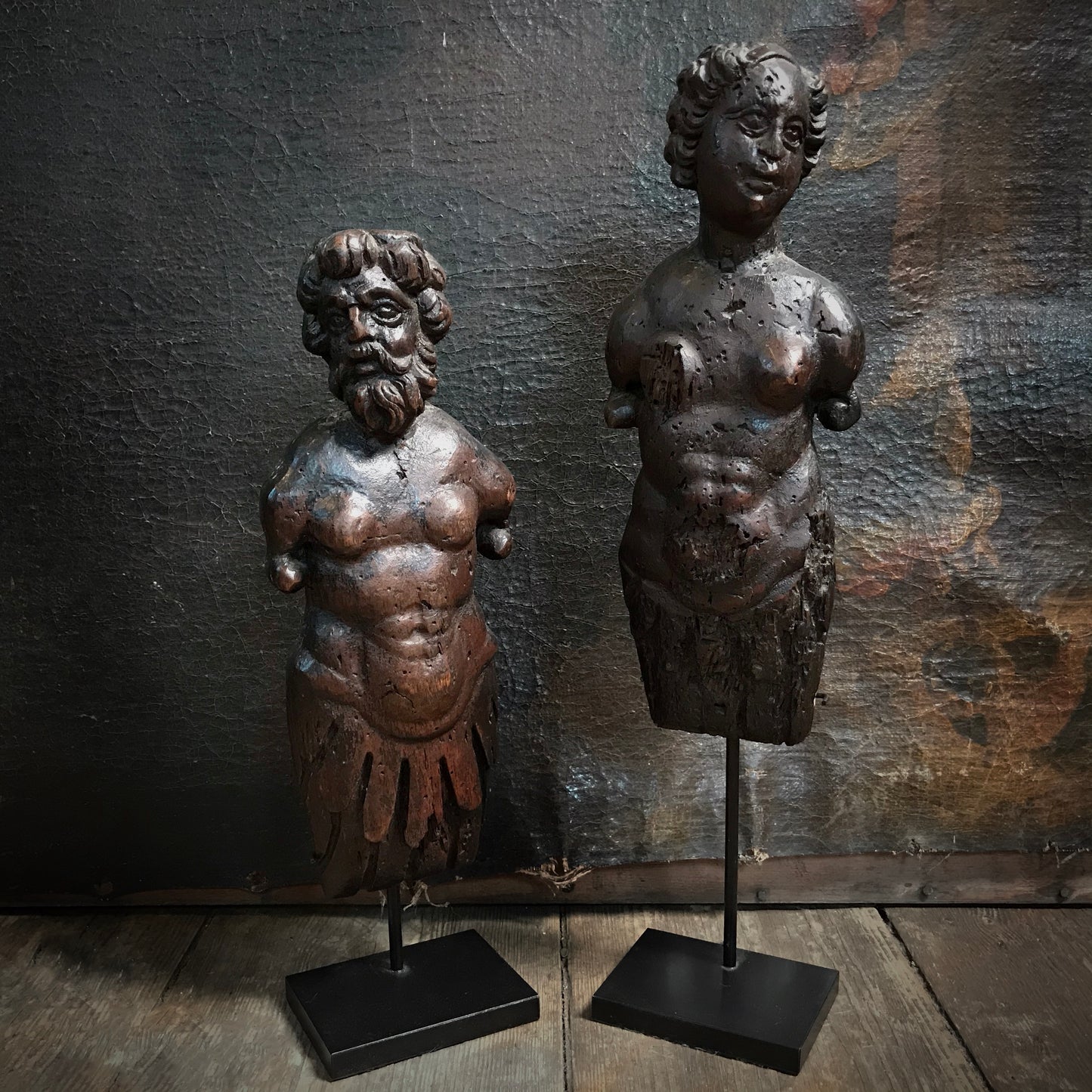 Pair of Renaissance Italian Figures c.1550