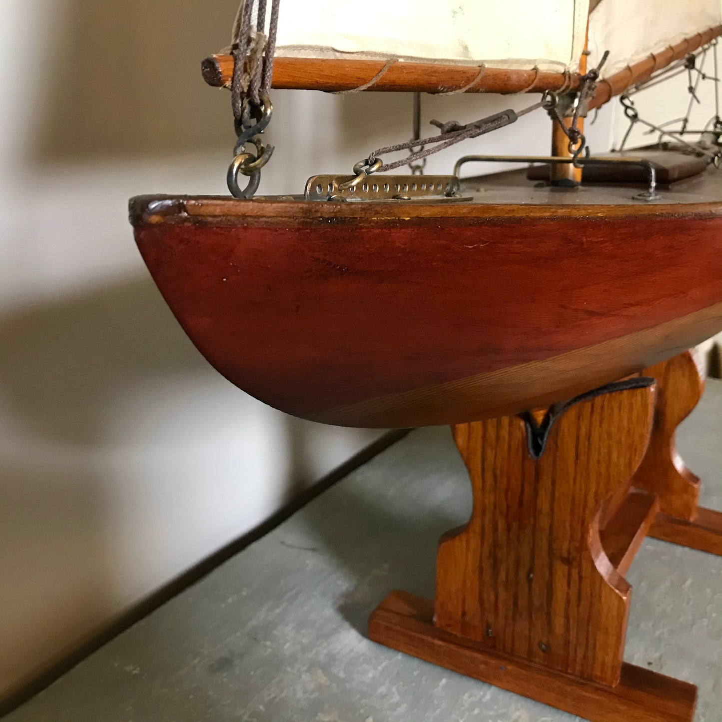 WJ Daniels Designed Racing Yacht “ANNIE” c.1930