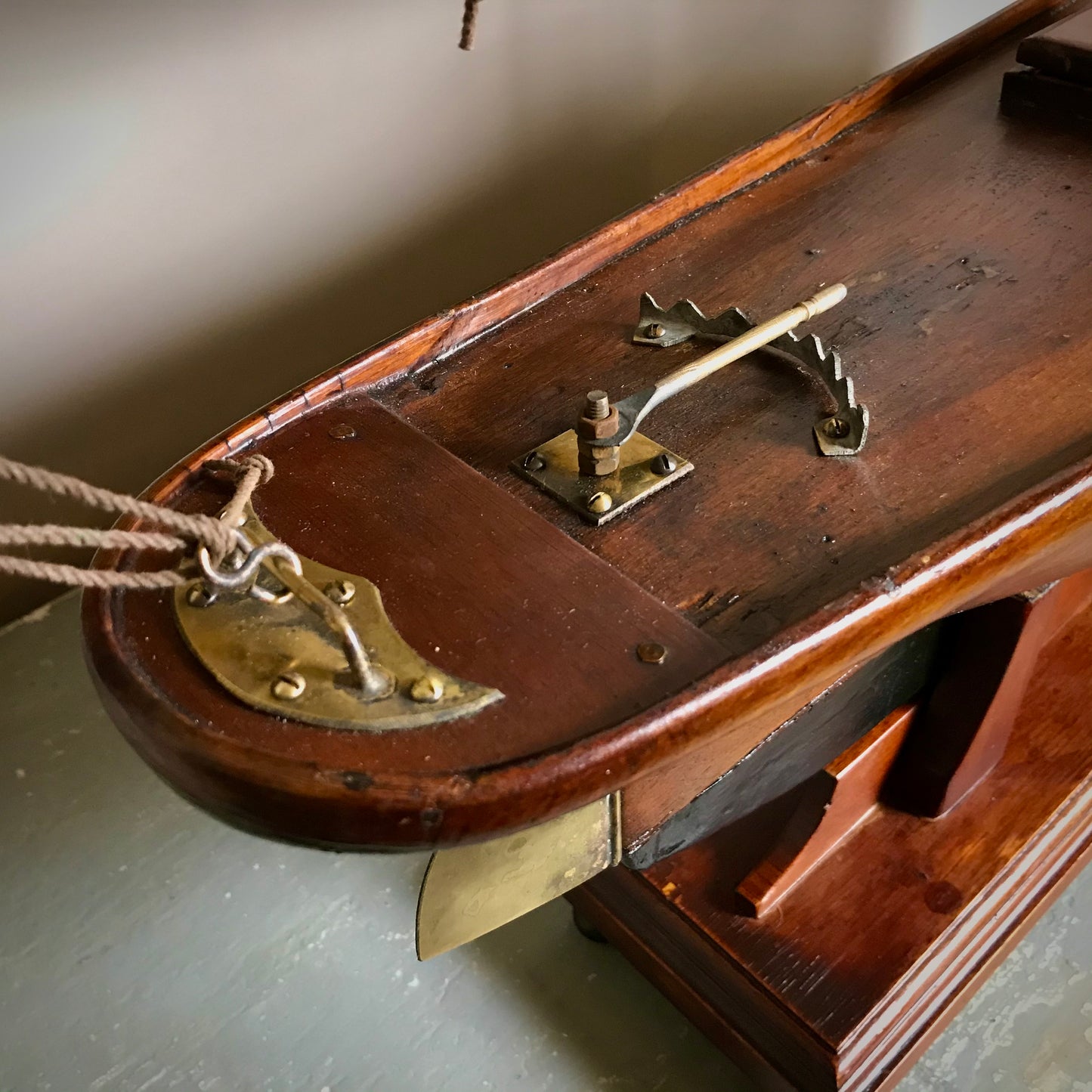 Gaffer Rig Pond Yacht “F.W.Y.C” c.1910