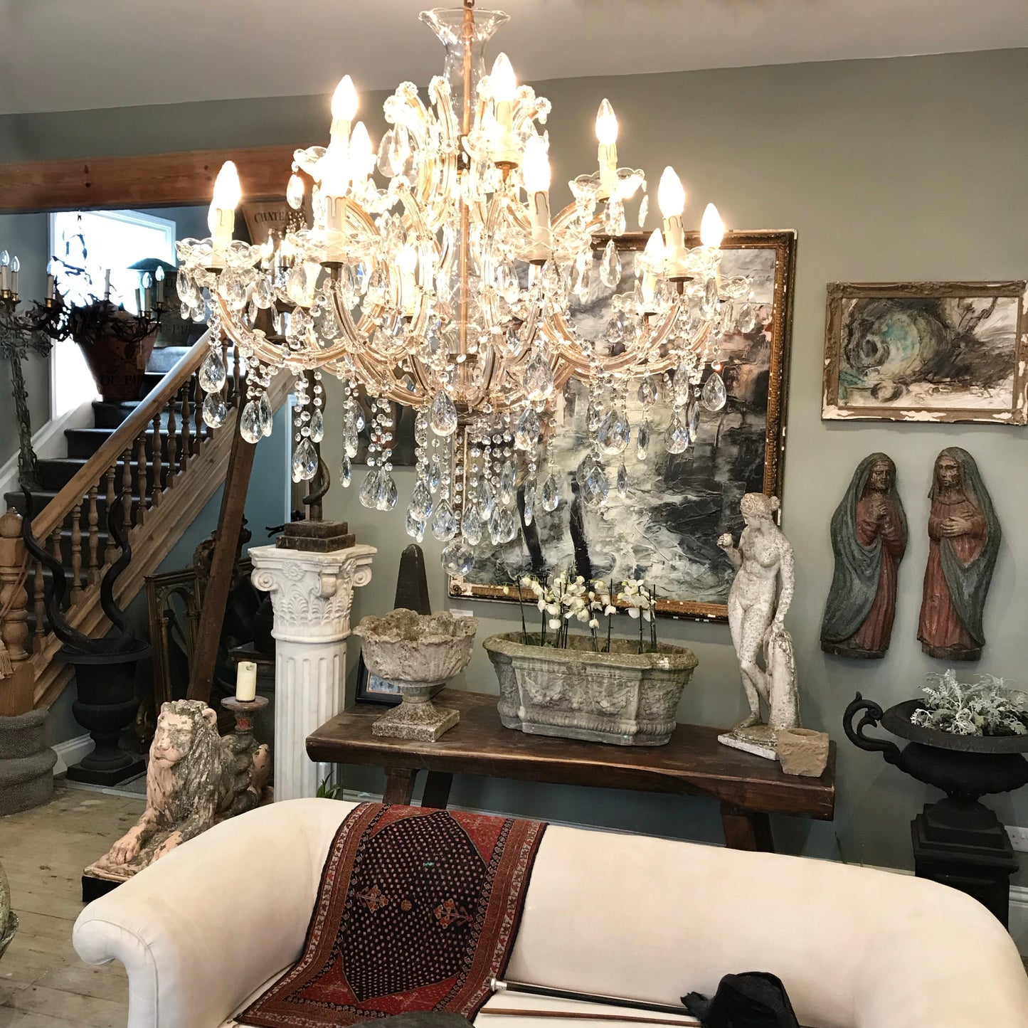 Very Large French Chandelier