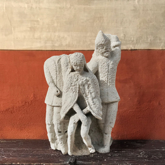 Flemish Medieval Crucifixion Group