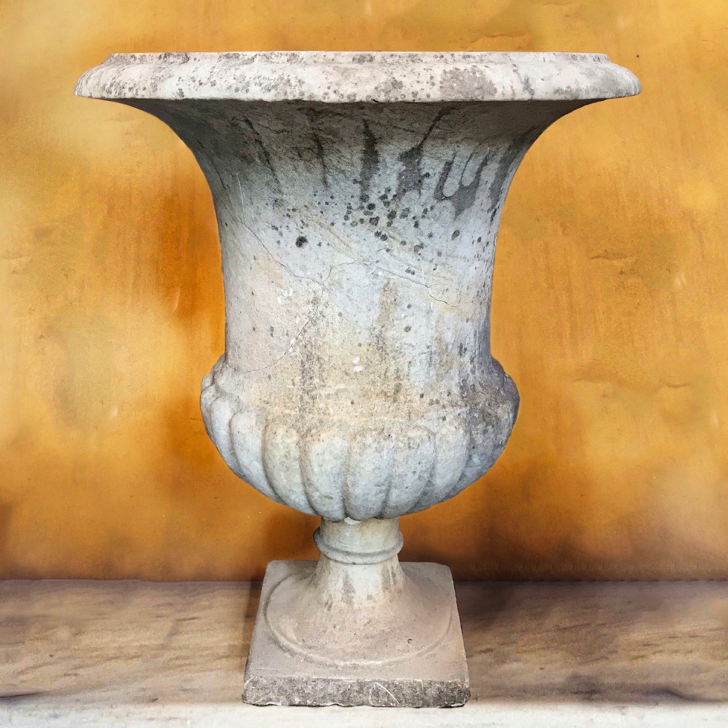 Huge Century Italian Grand Tour Carrara Marble Urn c.1790