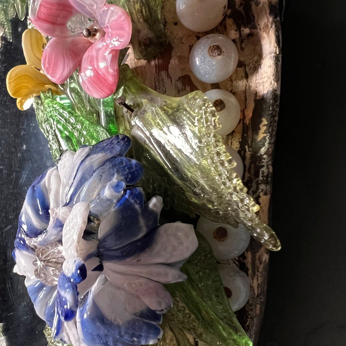 Italian Venetian “Primavera” Murano Mirror c.1860