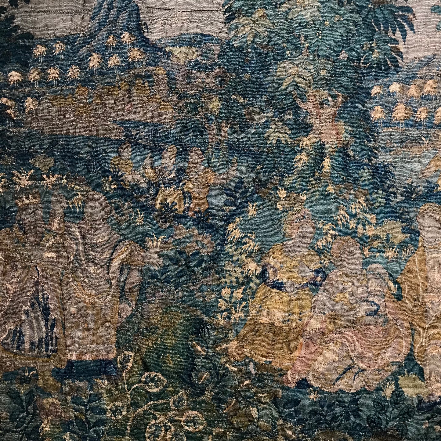 The Royal Garden Gathering Tapestry c.1620