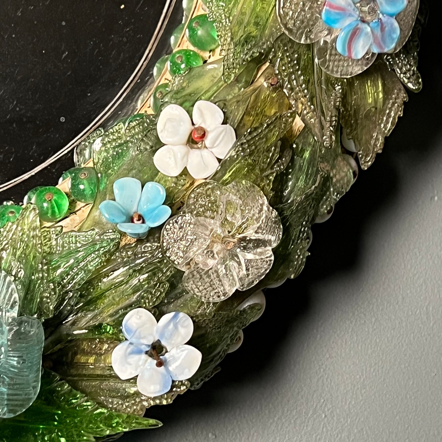 Italian Venetian “Primavera” Murano Mirror c.1860