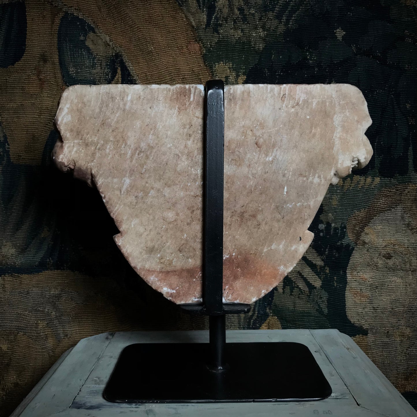 Italian Carrara Marble Lion Fragment 16th Century