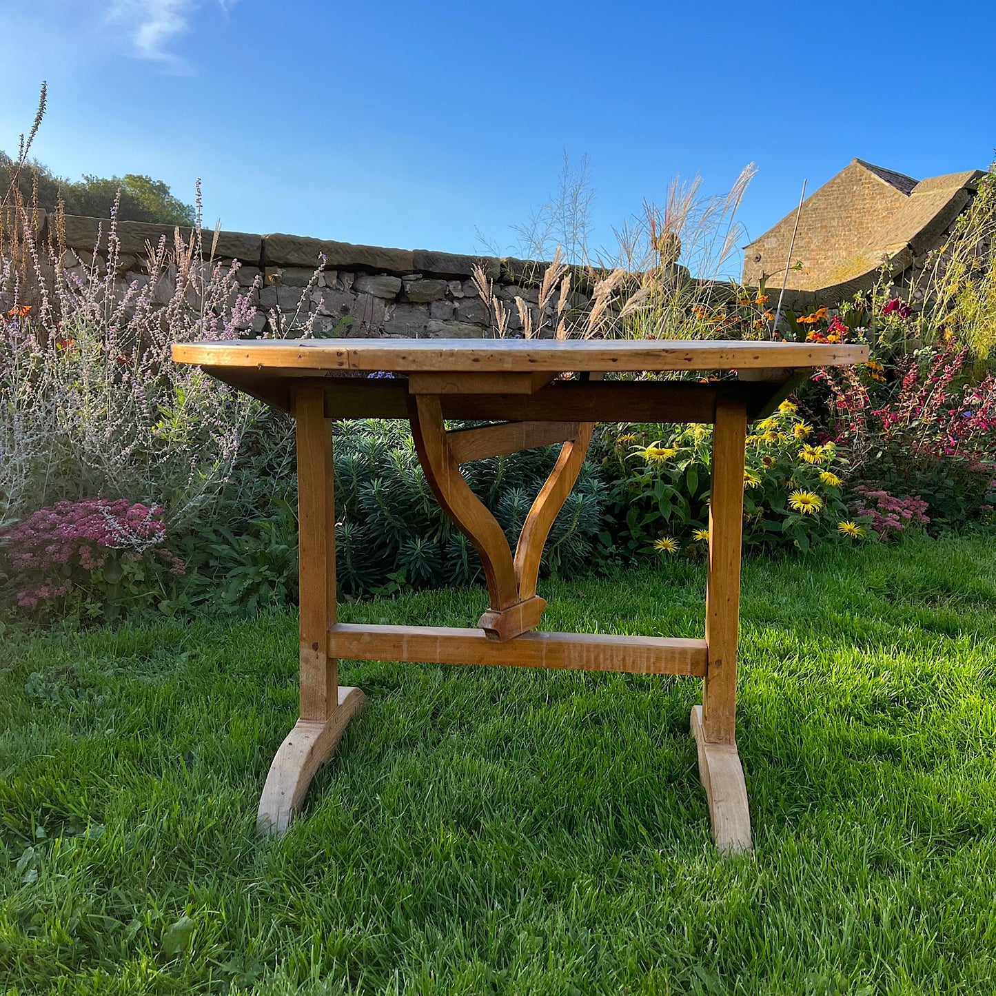 French “Vendange” Wine Tasting Table c.1880