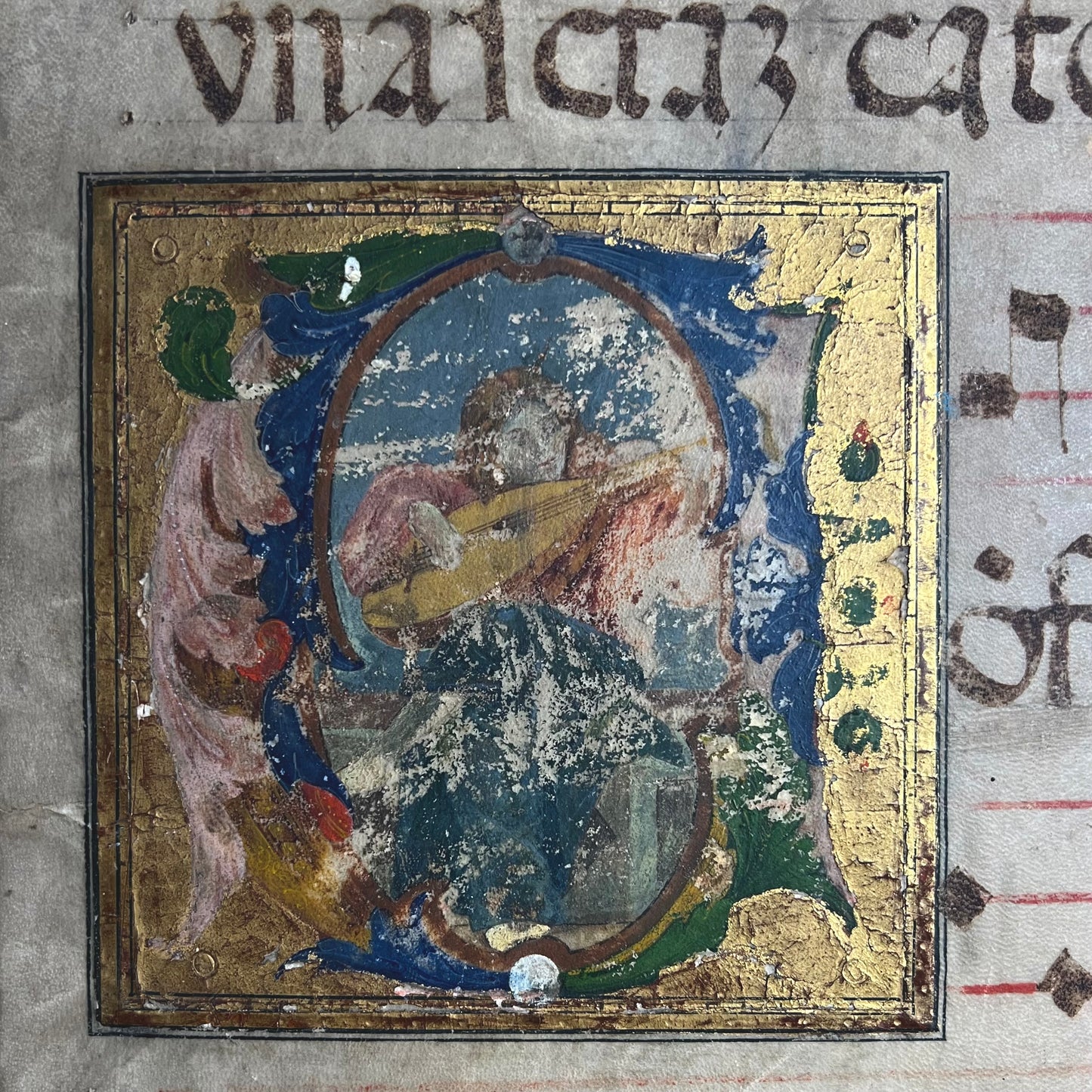 Rare Medieval Illuminated Manuscript c.1440