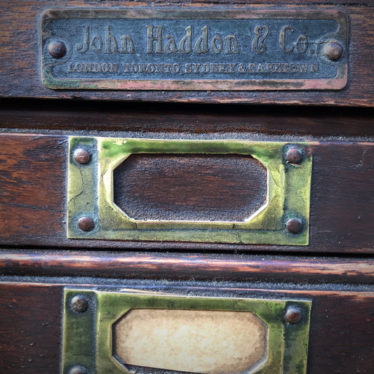 A Pair of Large Plan Chests c.1920