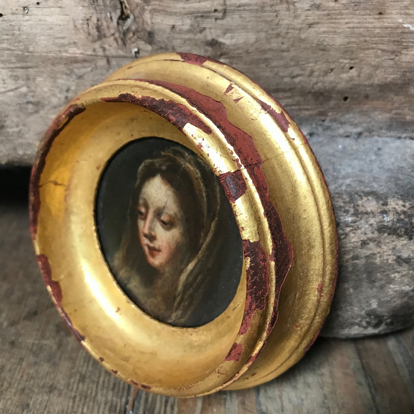 Miniature Painting of The Virgin Mary c.1790