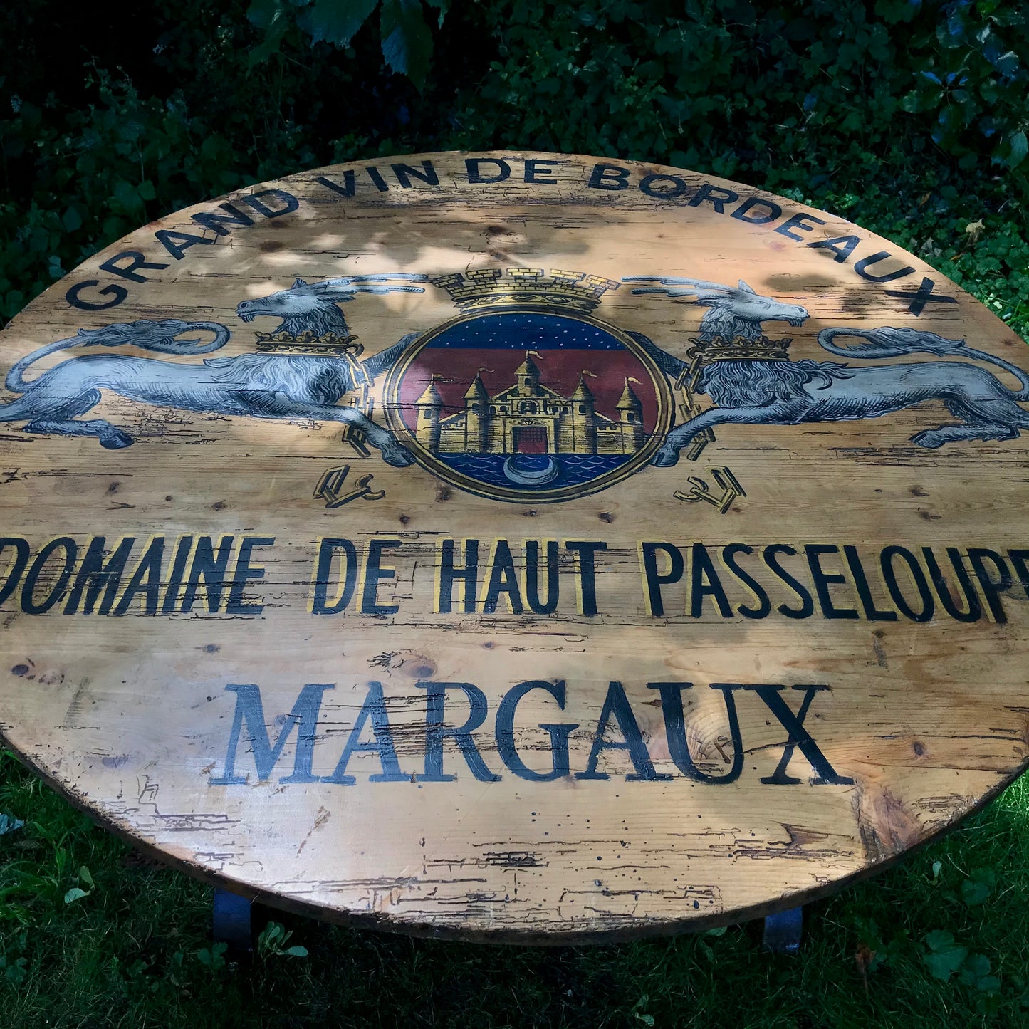 French “Vendange” Wine Tasting Tilt-top Table c.1880
