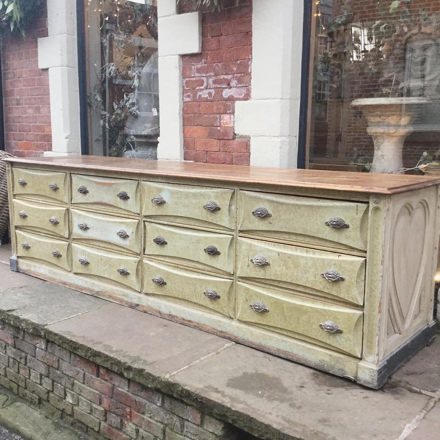 Art Nouveau Shop Counter
