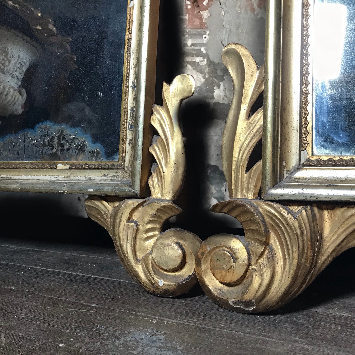 A Pair of Italian Mirrors c.1880